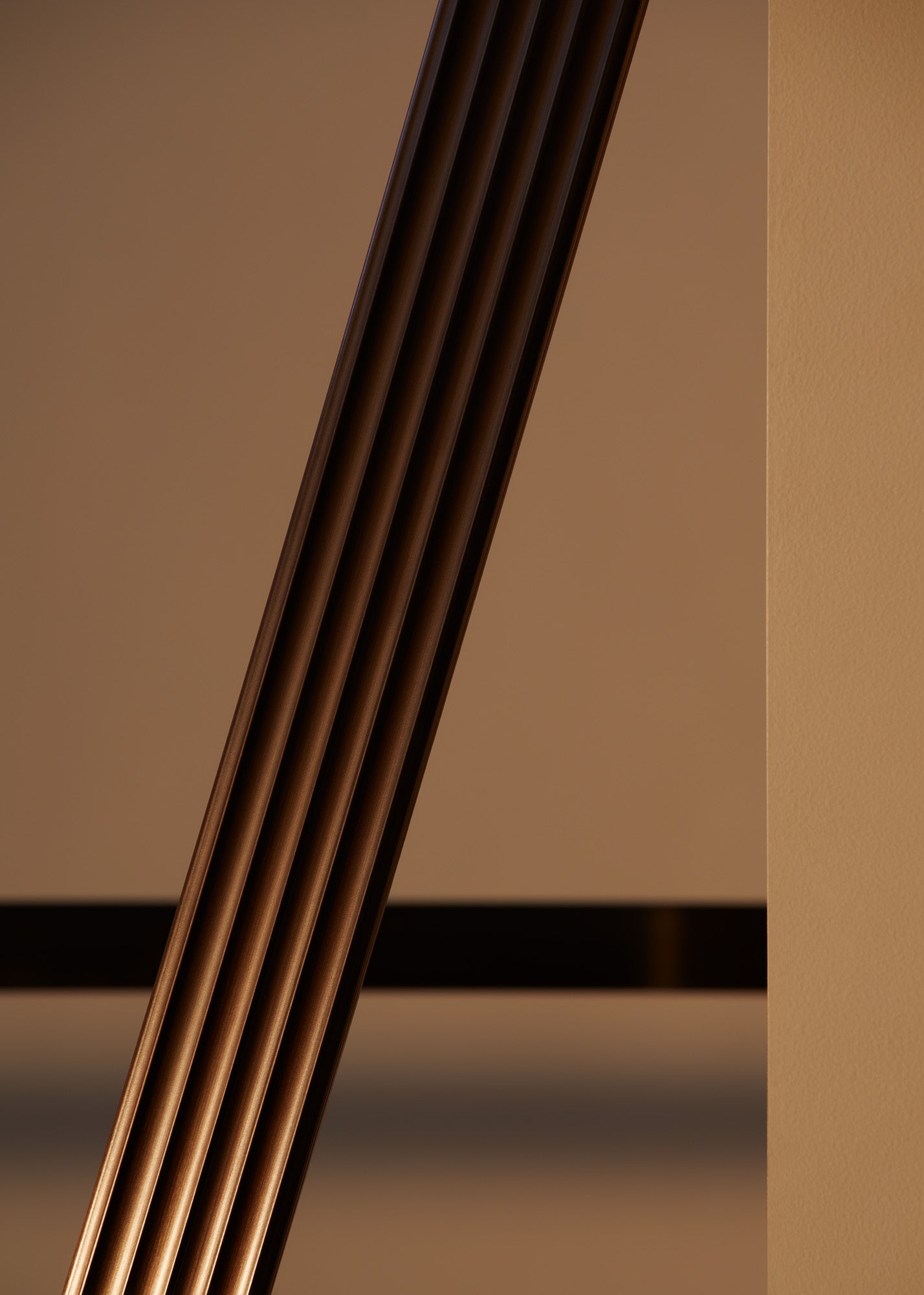 Capital 2400mm - Satin Waxed Brass