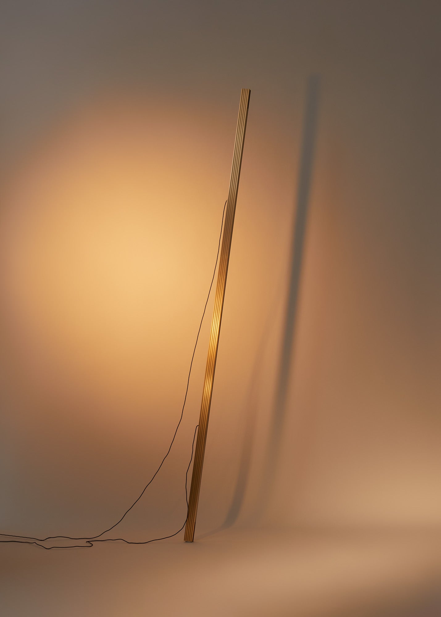 Capital 1400mm - Satin Waxed Brass