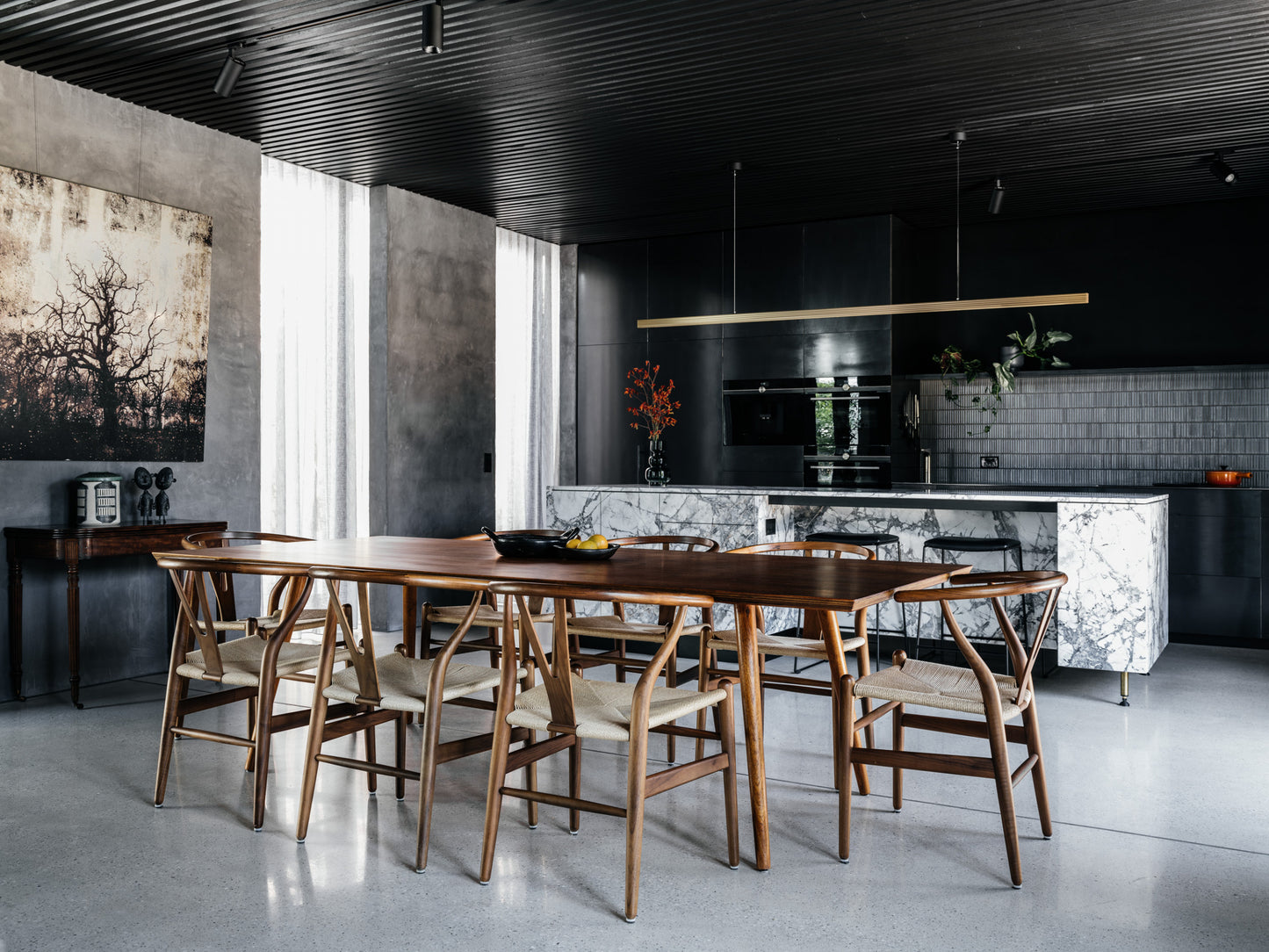 Capital 1400mm - Antique Patina Waxed Brass