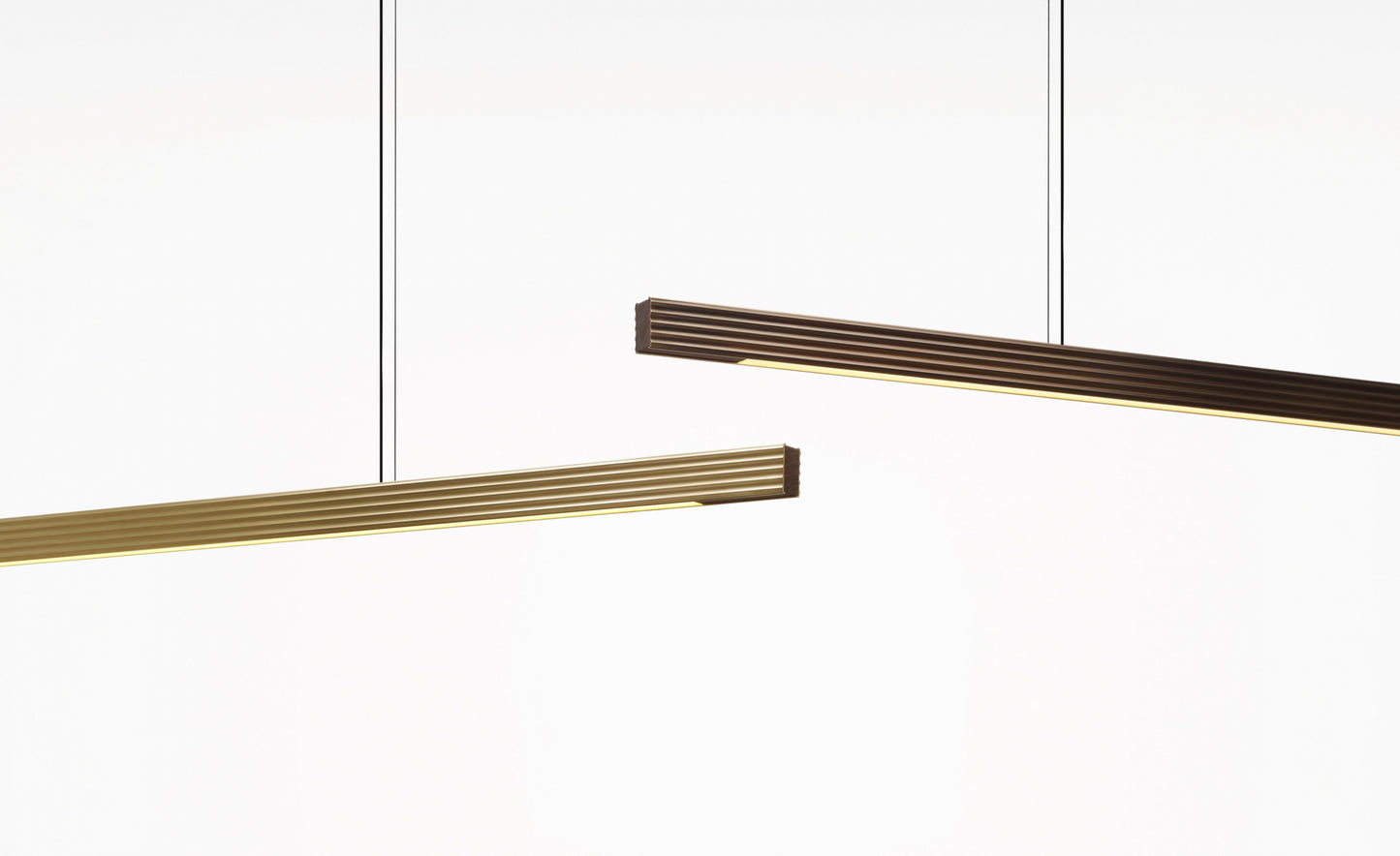 Capital 1400mm - Satin Waxed Brass